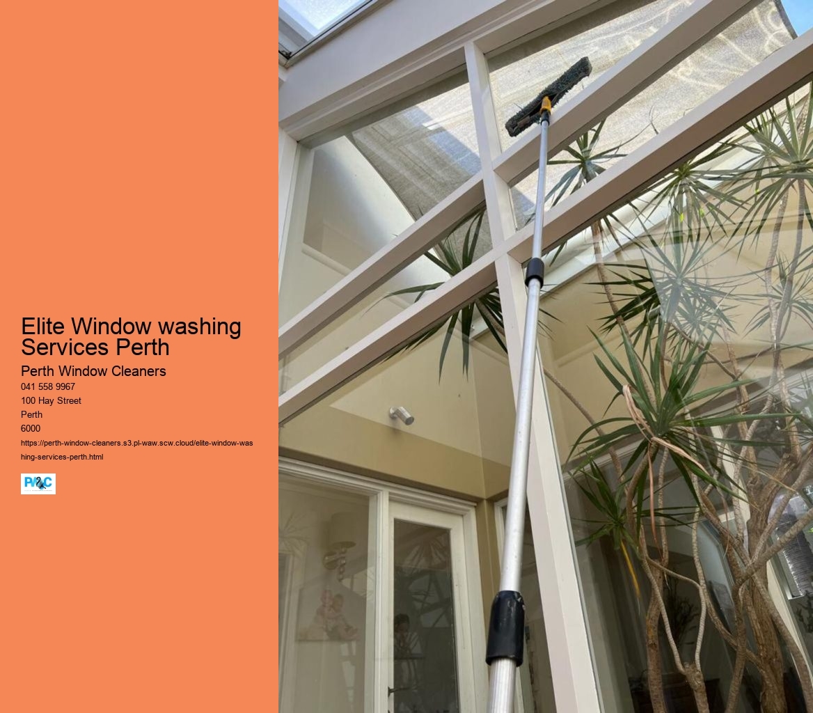 Elite Window washing Services Perth